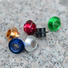 inline speed skates spacer for roller skating wheel bushing axle sleeve red blue green black silver gold color 8mm 8 pcs/lot 2024 - buy cheap