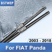 BSTWEP Wiper Blades for FIAT Panda Type 169 319 Fit Hook Arms 2004 2005 2006 2007 2008 2009 2010 2011 2012 2013 2014 2015 2016 2024 - buy cheap