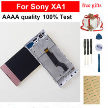 LCD For Sony XA1 LCD Screen XA1 G3116 G3121 G3123 G3125 G3112 LCD Display Screen Touch Screen Digitizer Sensor Assembly Frame 2024 - buy cheap