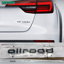 Allroad Автомобильная задняя наклейка для Audi sline A4 B5 B6 B7 B8 A3 8P 8V 8L A5 A6 C6 C5 C7 A1 A7 A8 Q2 Q3 Q5 Q7 TT RS 2024 - купить недорого