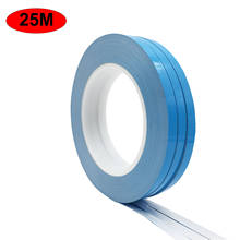 25meter/Roll 3mm-30mm Width Transfer Tape Double Side Thermal Conductive Adhesive Tape for Chip PCB LED Strip Heatsink 2024 - buy cheap