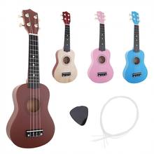 21 Inch  Soprano Ukulele Beginners Children Christmas Gifts Hawaii Four String Guitar +String+Pick 2024 - buy cheap