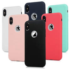 De moda de silicona suave caramelo, flan cubierta para iPhone X 11 Pro 11Pro 8 7 6 Plus Xr Xs Max Case Gel Flexible caso Protector del teléfono 2024 - compra barato