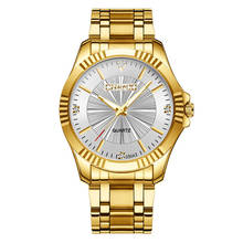 CHENXI Luxury Brand Man Gold Dress Watches Stainless Steel Unique Golden Woman Men Business Quartz Wristwatch Waterproof 050A 2024 - buy cheap