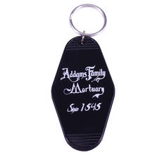 Addams-etiqueta para llaves, accesorio para habitación de hotel, mortuorio familiar 2024 - compra barato