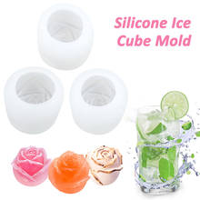 Molde de cubos de gelo 3d diy, bandeja multiuso para gelo, pudim de silicone multifuncional, utensílio de cozinha, 1 peça 2024 - compre barato