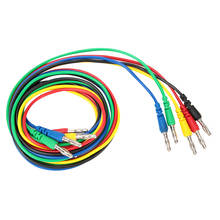 P1043  5color Double 4mm Banana Plug Test Leads Wire Cable For A Wide Variety Of Test Equipment Multimeter Measure Tool 2024 - buy cheap
