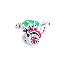 CKK Traditional Rickshaw Charms 925 Original Fit Pandora Bracelets Sterling Silver Charm Beads for Women Jewelry Making DIY 2024 - buy cheap