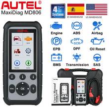 Autel MaxiDiag MD806 OBD2 Diagnostic Tool Code Reader Scanner ABS SRS EPB DPF 2024 - buy cheap