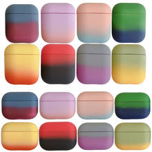 Original Earphone Case For Airpods Pro 1 2 Wireless Bluetooth Earphone Hard PC Gradient Color Cute Protective Cover Case 2024 - buy cheap