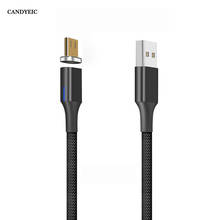 CANDYEIC Micro usb Cable Magnetic Cable for Samsung Galaxy J2 Core 2020 Magnetic Charger Wire for Charging 2024 - buy cheap