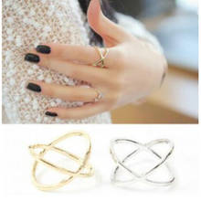Finger Ring 3D Cross Hollow Rings Fashion Love Couple Rings for Women Men Classic Statement Jewelry Party Gift Wholesale WD382 2024 - buy cheap
