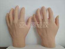 Molde de silicone de mão para simulação, mão, modelo de tatuagem, palma da mão, prática, silicone 2024 - compre barato