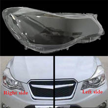 For Subaru XV 12-16 front headlamps transparent lampshades lamp shell masks headlights cover lens Headlight glass 2024 - buy cheap