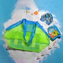 Bolsa de almacenamiento de juguetes de playa para niños al aire libre, bolsa de almacenamiento de herramientas de arena de excavación, bolsa de playa portátil plegable, bolsa de natación al aire libre 2024 - compra barato