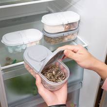С двумя слотами Кухня Еда для хранения продуктов, подходит для сохранение холодильник контейнер 2024 - купить недорого