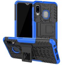 for Samsung Galaxy A20e Case Cover Armor Dual Layer Rugged Bumper Shockproof Hard Silicone Case for Samsung Galaxy A20e A 20e 2024 - buy cheap