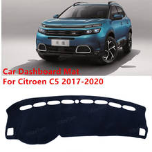 Alfombrilla antideslizante para Citroen C5 Aircross 2017-2020 C5-Aircross, parasol, protección para salpicadero, accesorios 2024 - compra barato