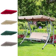 3 Seat Garden Swing Chair Cover 210D oxford cloth Waterproof UV Resistant Outdoor Courtyard Hammock Swing Seat Cover NO Fade 2024 - buy cheap