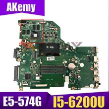 Akemy Laptop motherboard For Acer Aspire E5-574G I5-6200U DA0ZRWMB6G0 N15V-GM-A1 DDR3 Mainboard 2024 - buy cheap