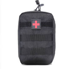 Kits de primeiros socorros de náilon, bolsa tática saco médico para viagem, pacote de cintura, bolsa preta para emergências de acampamento, escalada 2024 - compre barato