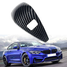 for BMW 3 Series G20 2019 2020 ABS Carbon Fiber Interior Gear Shift Knob Cover Trim Handle Sleeve Buttons Cover Sticker 2024 - buy cheap