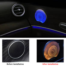 Car door Illuminate speaker cover For Mercedes Benz W213 E class 2017-2019 series 64 color high quality luminous loudspeaker lid 2024 - buy cheap