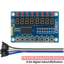 Tm1638 módulo tela chave para avr arduino novo 8-bit tubo led digital 8-bit 2024 - compre barato