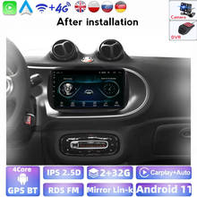 Android Car Radio Multimedia Player Dvd GPS Autoradio For Mercedes/Benz Smart 2014 - 2020 Navigation GPS Wifi 2024 - buy cheap