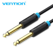 Vention Aux Guitar Cable 6.5 Jack 6.5mm to 6.5mm Audio Cable 6.35mm Aux Cable for Stereo Guitar Mixer Amplifier Speaker cable 2024 - buy cheap