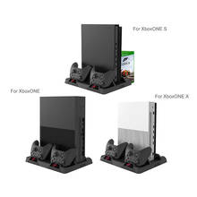 Multifunctional Charging Base Dock with Cooling Fan Universal Dual Controllers Charging Stand for XBOX One X/One S Accessories 2024 - buy cheap