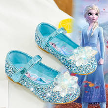 Disney frozen  girls  princess elsa anna dancing shoes  girls  dancing shoes Europe size 26-31 2024 - buy cheap