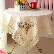 Mantel de cinta con bordado para mesa, tapete de belleza para el hogar, cubierta de mesa de cena, FG760, novedad 2024 - compra barato