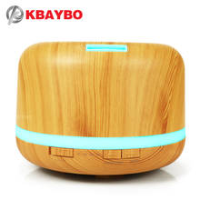 KBAYBO 500 мл эфирное масло Ароматерапия Ультразвуковой увлажнитель воздуха 7 видов светодиодный Цвет по выбору древесины бытовой увлажнитель 2024 - купить недорого