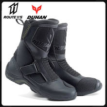Мотоциклетные ботинки Духан, мужские ботинки для мотокросса, гоночная обувь 2024 - купить недорого
