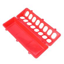 Plastic Flip-Top Poultry Ground Feeder Chicken Poultry Feeder Trough Chicken farming tool Pheasant feeding bucket Quality Chick 2024 - buy cheap