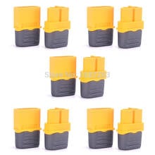 5 Pairs / 10 Pairs Amass XT60+ XT60H Plug Connector With Sheath Housing Male Female for FPV Battery RC Parts 2024 - buy cheap