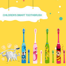 Kids Electric Toothbrush Brush Head Children Cartoon Pattern Double-sided Tooth Brush Electric Battery Teeth Brush For Kids 2024 - buy cheap