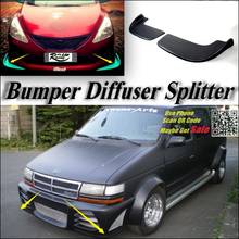 Car Splitter Diffuser Bumper Canard Lip For Chrysler For Lancia Voyager Tuning Body Kit / Front Deflector Car Reduce Fin Chin 2024 - buy cheap