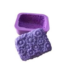 Цветочная форма для мыла «сделай сам», 3D силиконовая форма для шоколада ручной работы, кухонные формы для выпечки тортов, помадки, товары для мыла 2024 - купить недорого
