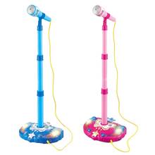 Kids Karaoke Microphone Musical Instruments for Children Plastic Cartoon Design Birthday Gifts Intelligence Development Toys Hot 2024 - buy cheap
