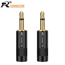 10PCS Jack 3.5mm Wire Connector MONO Audio Plug 2Pole Gold-plated Earphone Adapter For DIY Play 2024 - buy cheap