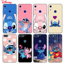 Capa de silicone tpu fofa lilo stitch, capa para celular honor 30i 10i 10x 9x 8x max 20 10 9 8 8a 8c 8s prime 7a pro lite 2024 - compre barato