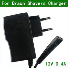 12V 0.4A 2-Prong EU Wall Plug AC Power Adapter Charger for Braun Shavers Z4 Z5 Z20 Z30 Z40 Z50 Z60 310 310-1 310s 320 330 340 2024 - buy cheap