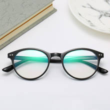 Retro Oval Myopia Glasses For Men Women Finished Myopic Glasses TR90 Ultralight Blocking Glare Spectacles Diopter 0 -0.5 To -6.0 2024 - buy cheap