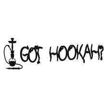 16*5cm Got Hookah Sticker Smoking Car Sticker Funny Car Window Bumper Novelty JDM Drift Vinyl Decal Sticker 2024 - buy cheap