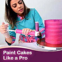 Cake Manual Airbrush Spray Gun Decorating Spraying  Coloring Baking Decoration Cupcakes Desserts Kitchen Pastry Tool 2024 - buy cheap