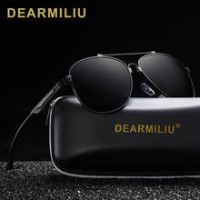 Dearmiliu óculos de sol polarizado uv400, óculos de sol masculino e feminino de alumínio 2019 2024 - compre barato