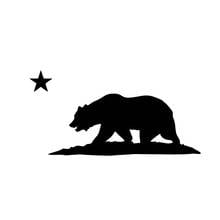 California Republic Flag Free Car Truck Vinyl Car Sticker Decorative Decal Accessories 2024 - buy cheap