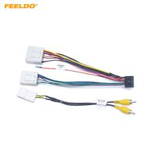 FEELDO Car 16pin Audio Radio Wiring Harness For Geely Emgrand Aftermarket Stereo Installation Wire Adapter #HQ6714 2024 - buy cheap